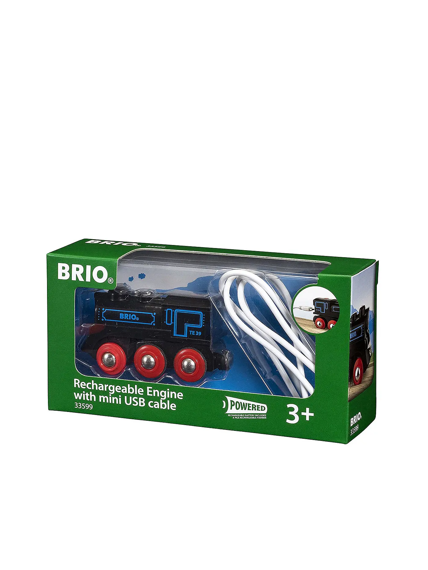 BRIO | Akku Lok mit Mini USB | 
